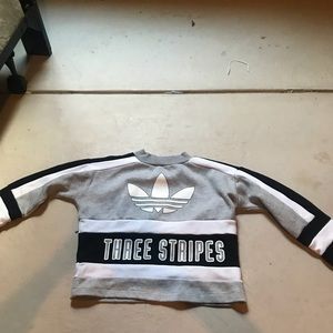 Adidas cropped sweatshirt